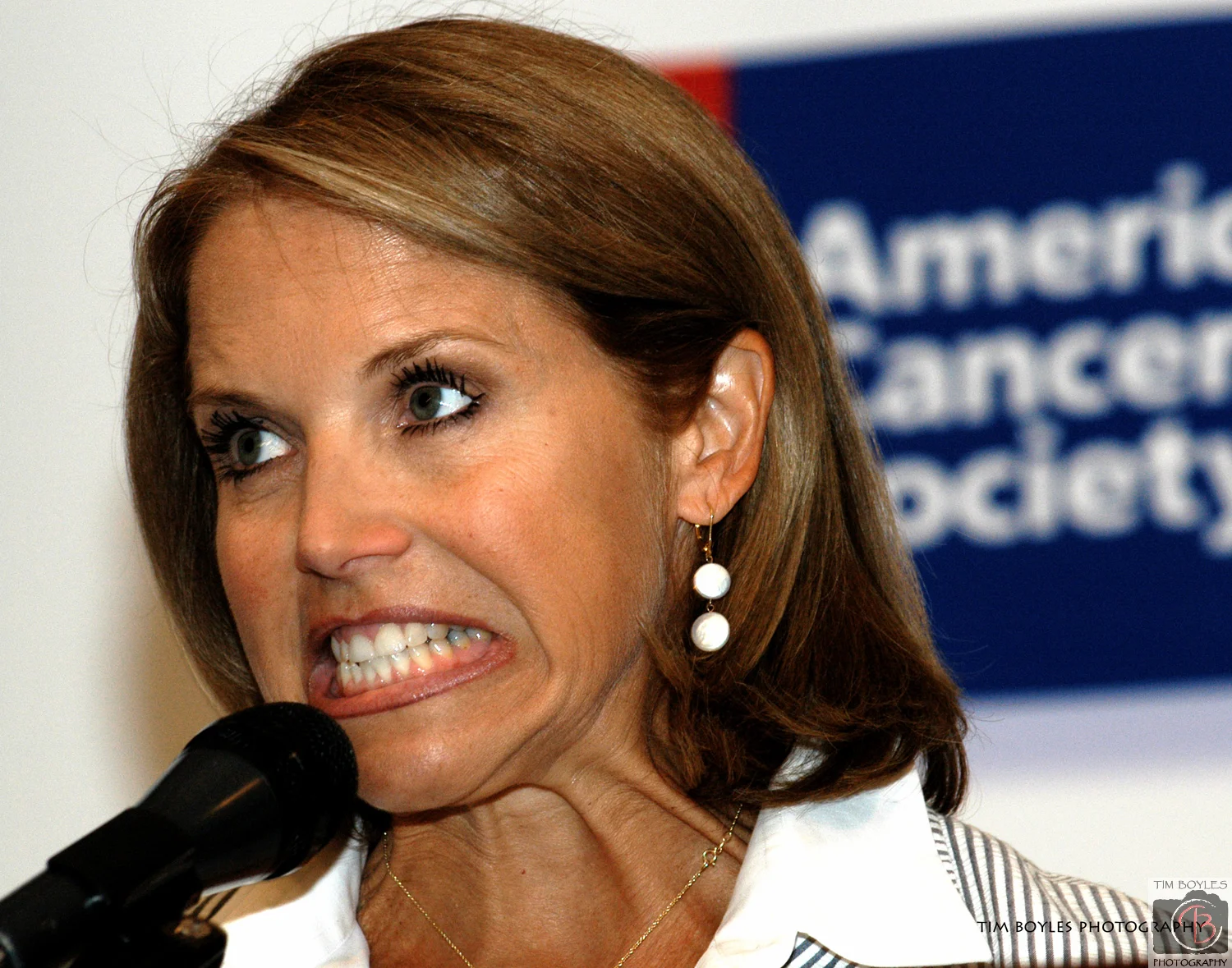 Katie Couric speaks for Cancer Research