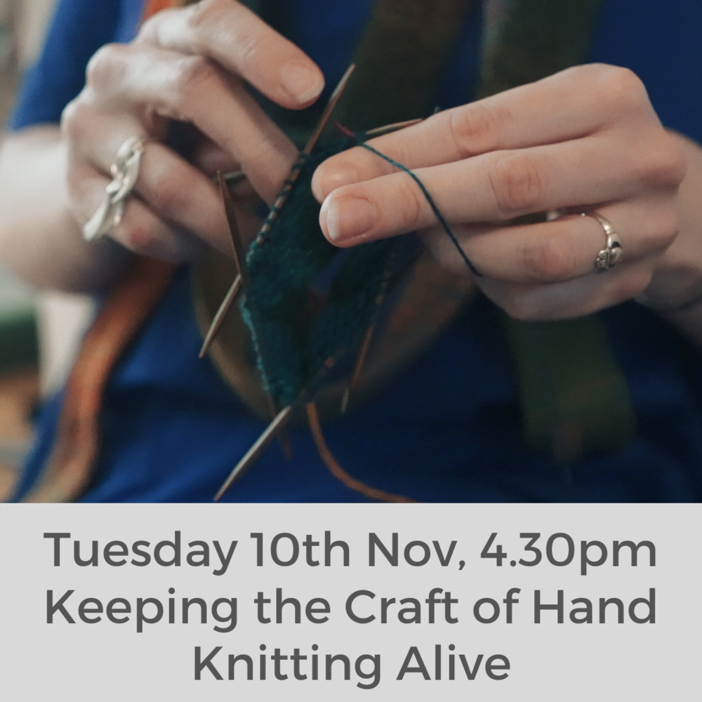 Keeping the Craft of Hand Knitting Alive
