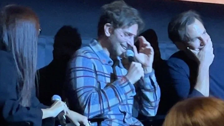 This is from @isthisthingonfilm screening/Q&amp;A with Director @iamthebradleycooper (who also co-stars) @arnettwill and @andradaymusic Definitely check this out if you appreciate standup but even if you don&rsquo;t, you&rsquo;ll enjoy this.  #sagaft