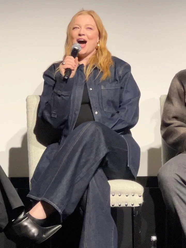 This is from @peacock #allherfault screening with stars such as @sarah_snook @dakotafanning I went in with no information and yes, I highly recommend this amongst of many new shows.  #sagaftra #sagaftramembers #sagaftramember #newyorkcity #newyork #n