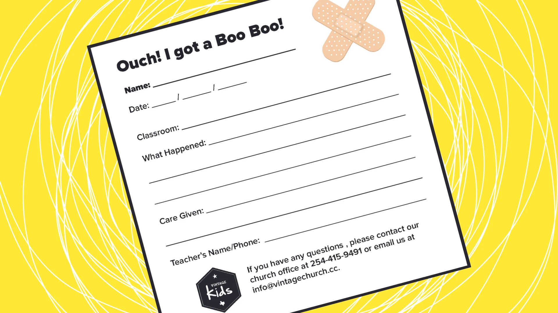 Accident Report - Print Template