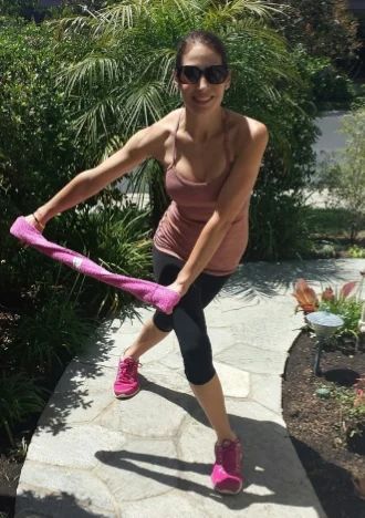 " TOWEL TONING® by Virginia is a fun, effective total body workout. Virginia is full of energy and always mixes it up so you get an amazing workout. I have noticed an increase in my core strength and an overall tightening in all areas. Thank you Virginia! You should definitely give it a try and I know you'll be hooked. - Paula S.