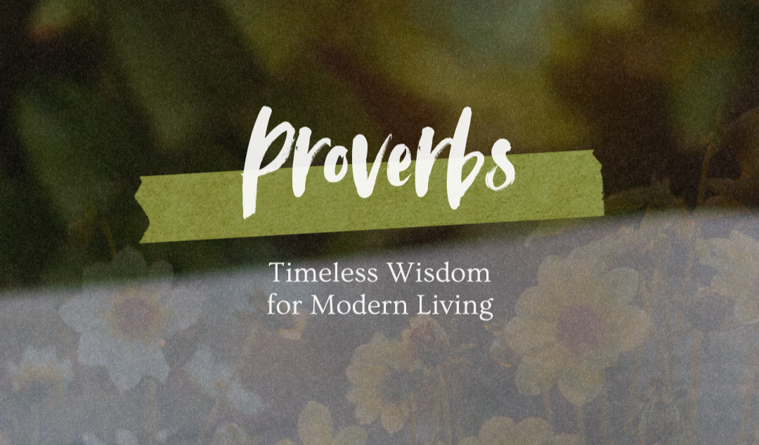 Wisdom for Hope (Proverbs 3:5-6, 21–26; 4:18, 23; 5:20; 8:27-31; 9:10;  10:28; 11:7; 13:12; 14:32; 19:18; 23:17-18; 24:13-14, 19-20; 6:12;  29:20) episode artwork