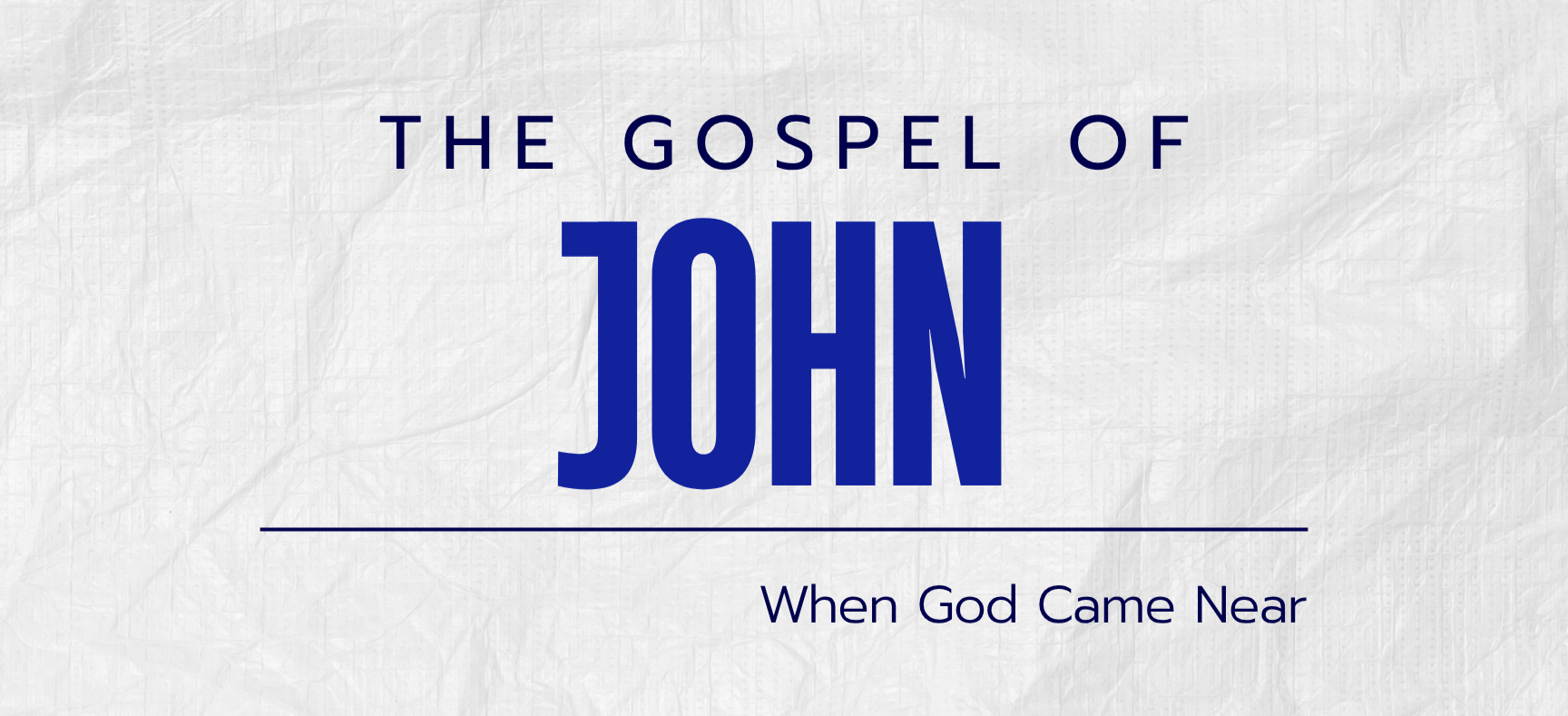 The Word Behind The World (John 1:1-4)