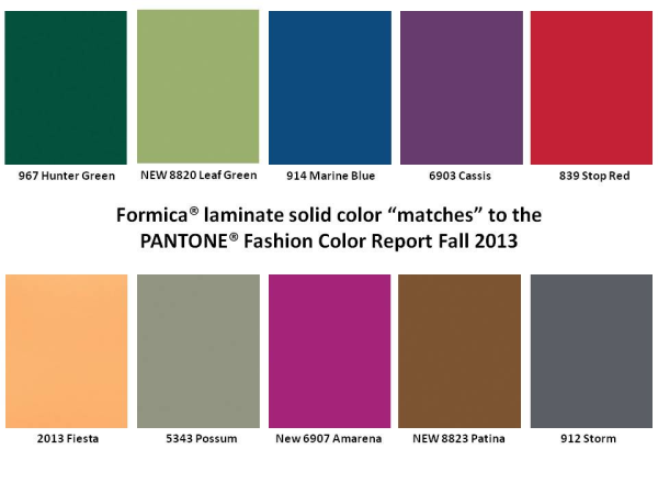Formica Laminate Solid Color Matches to Pantone Fashion Color Report Fall 2013.jpg