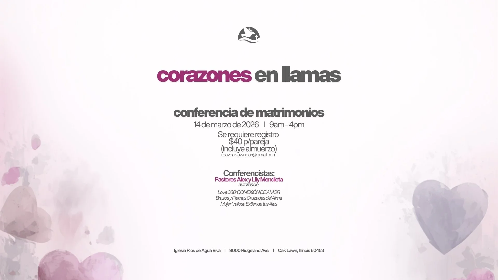 Corazones en Llamas (Conferencia de Matrimonio)