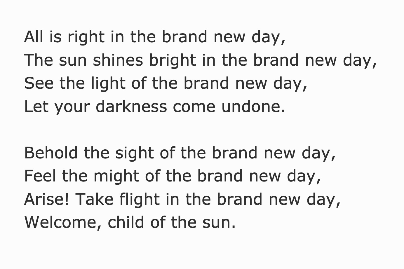 Excerpt from the Poem “Born Again / Phoenix Rising” written by Megan Smith in 2012.