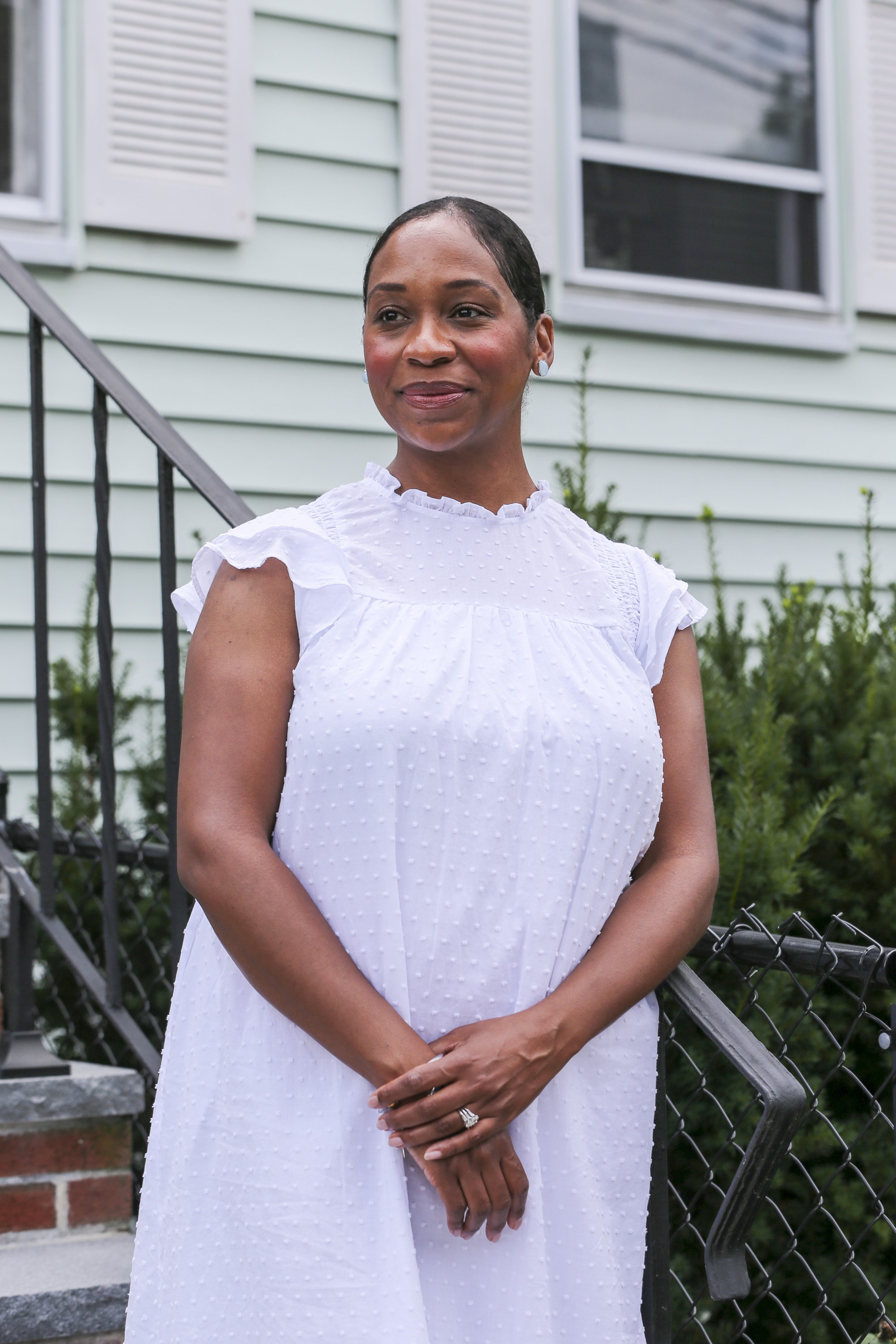  Mayoral candidate Andrea Campbell for The Boston Globe. 