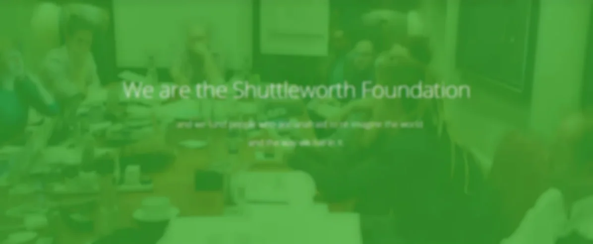 Shuttleworth Foundation application