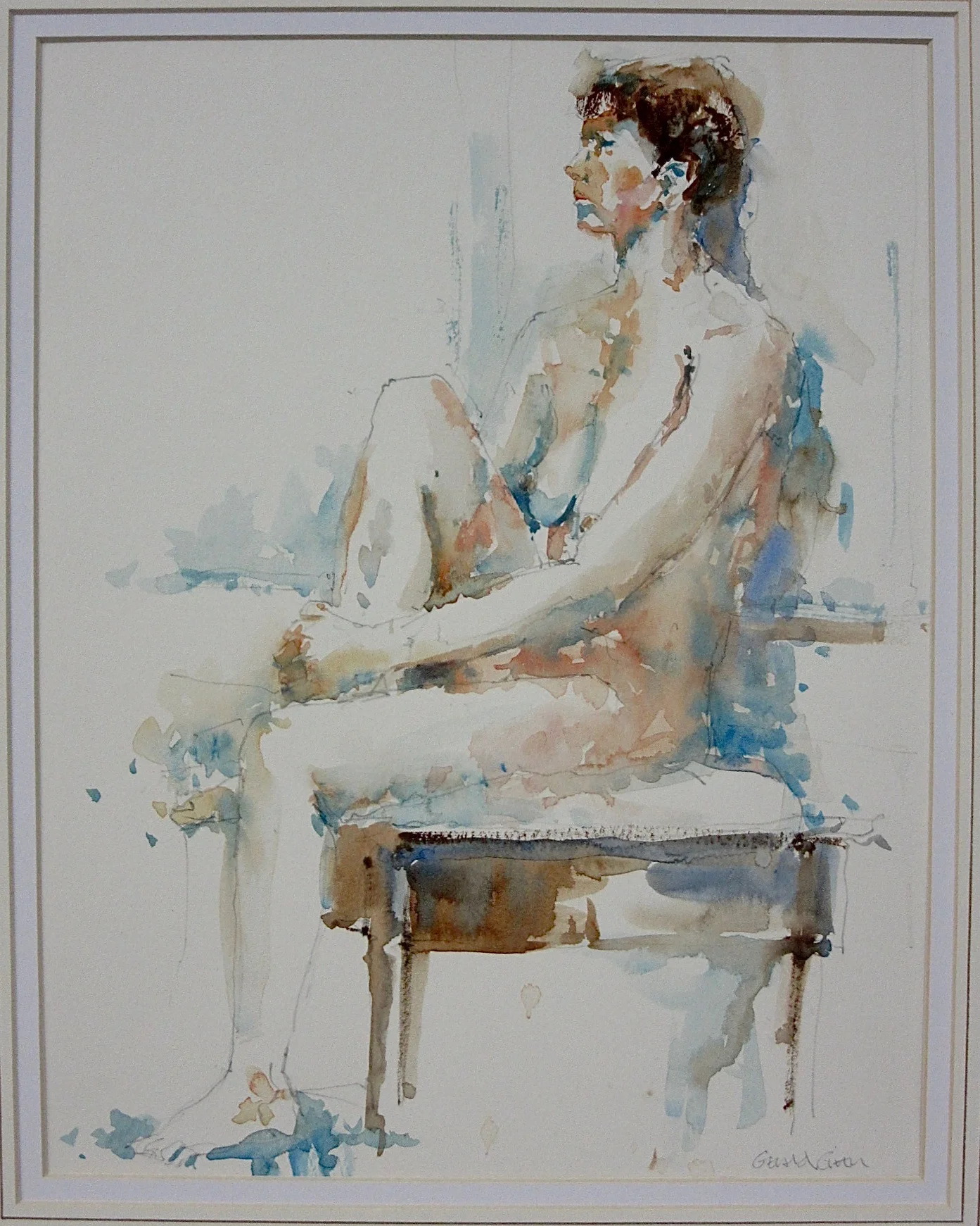 Seated Nude Study