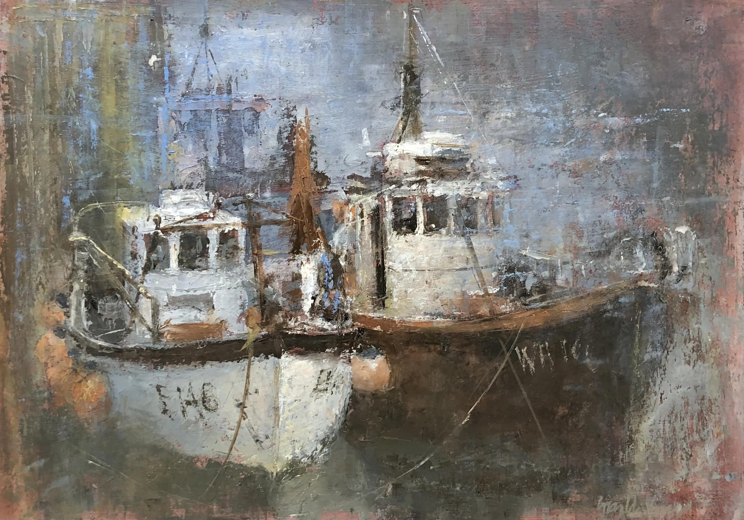 Fishing Boats at Bridport