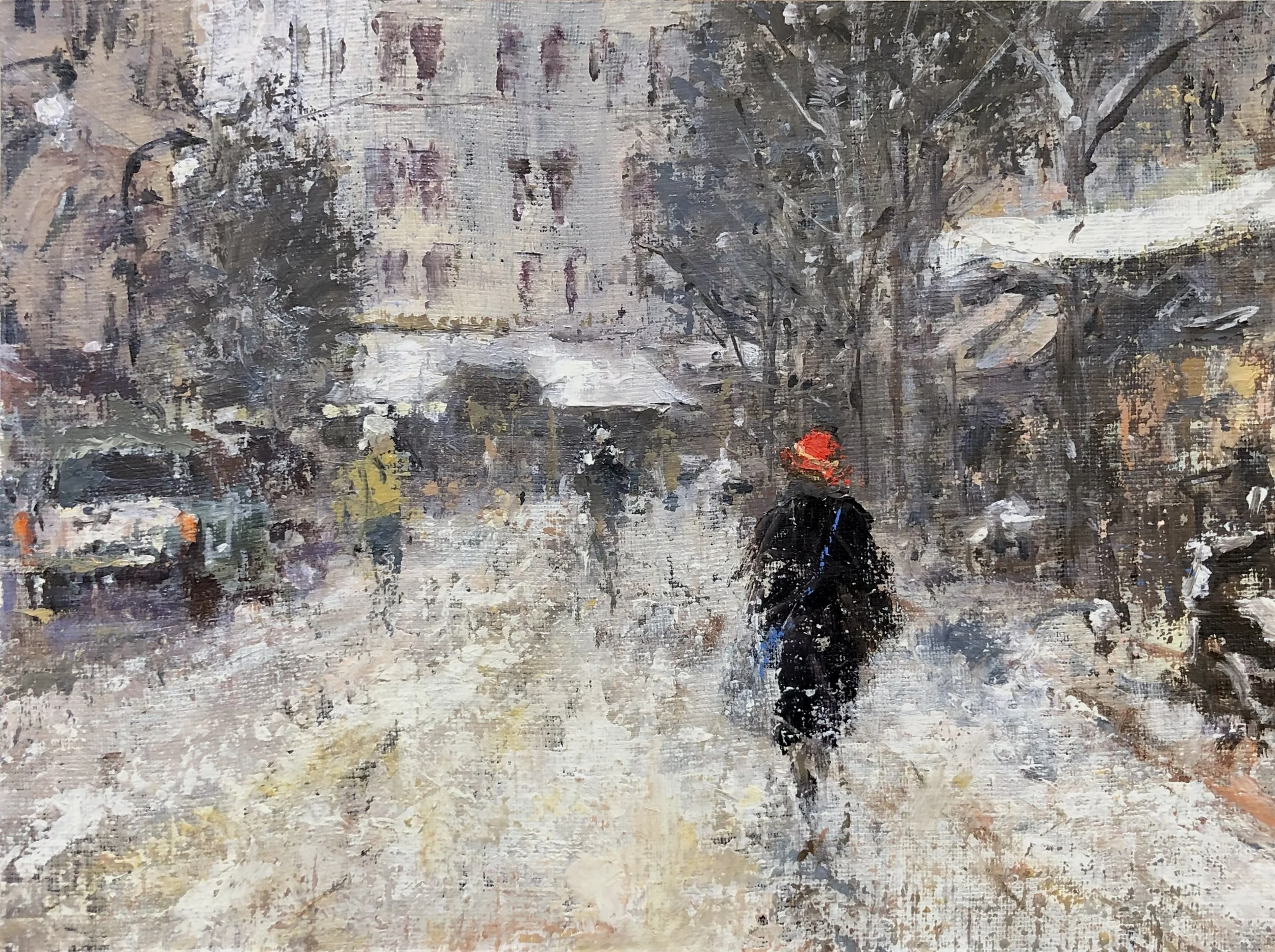 Winter in Paris - SOLD