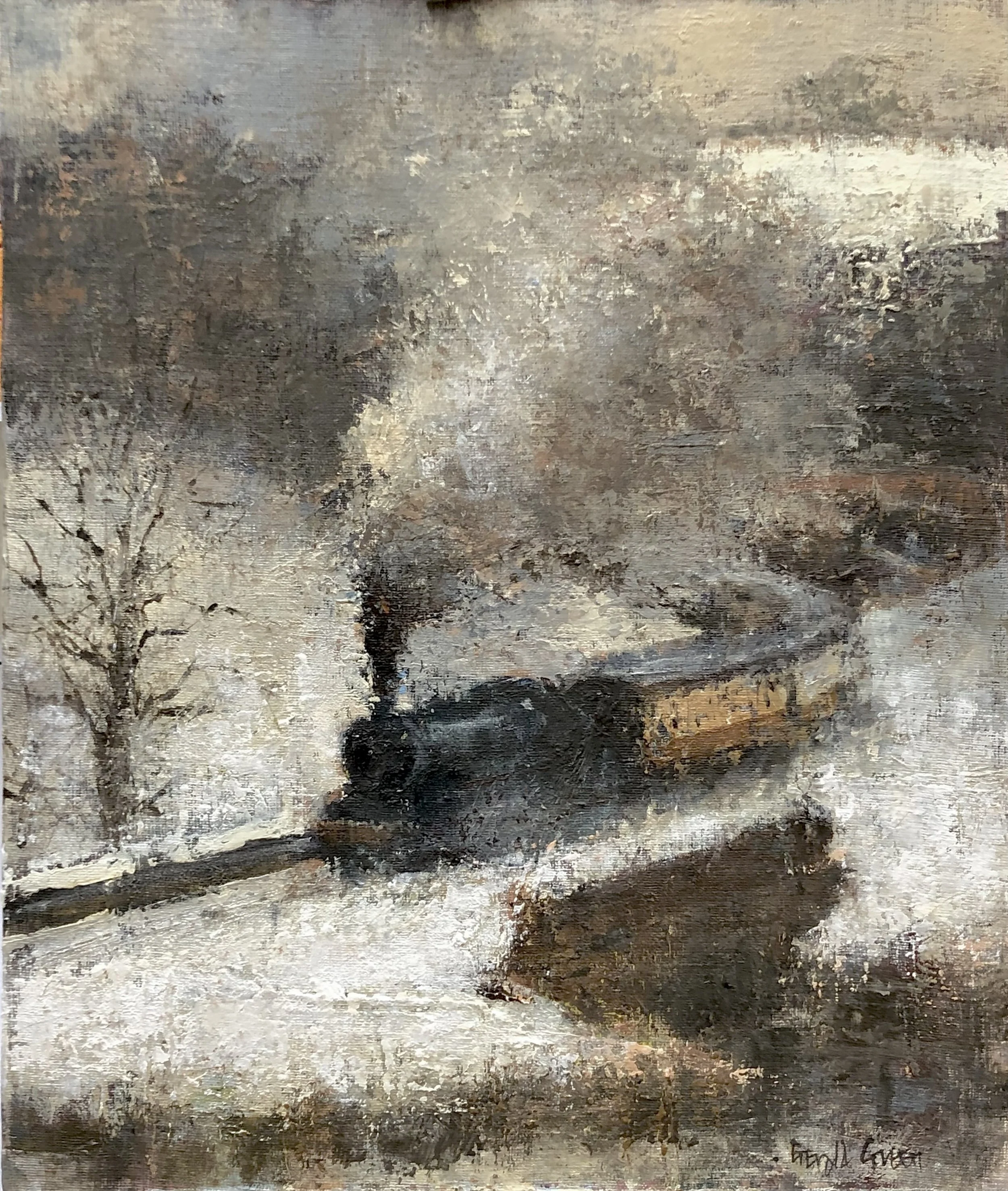 Snow and Steam on the NYMR