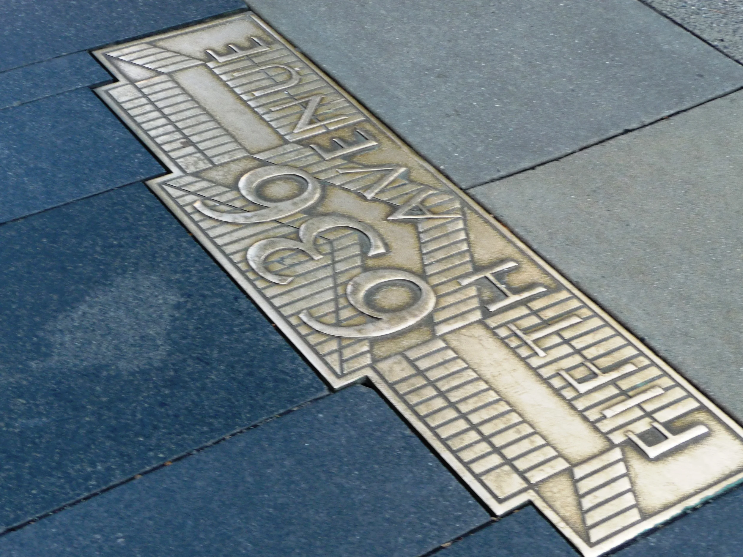 Custom Address Plaque