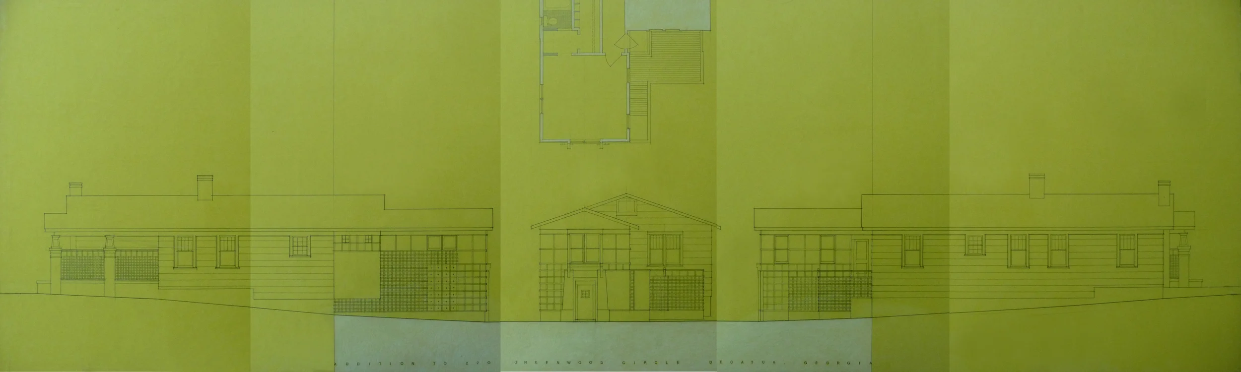 Proposed Addition - Plan and Elevations