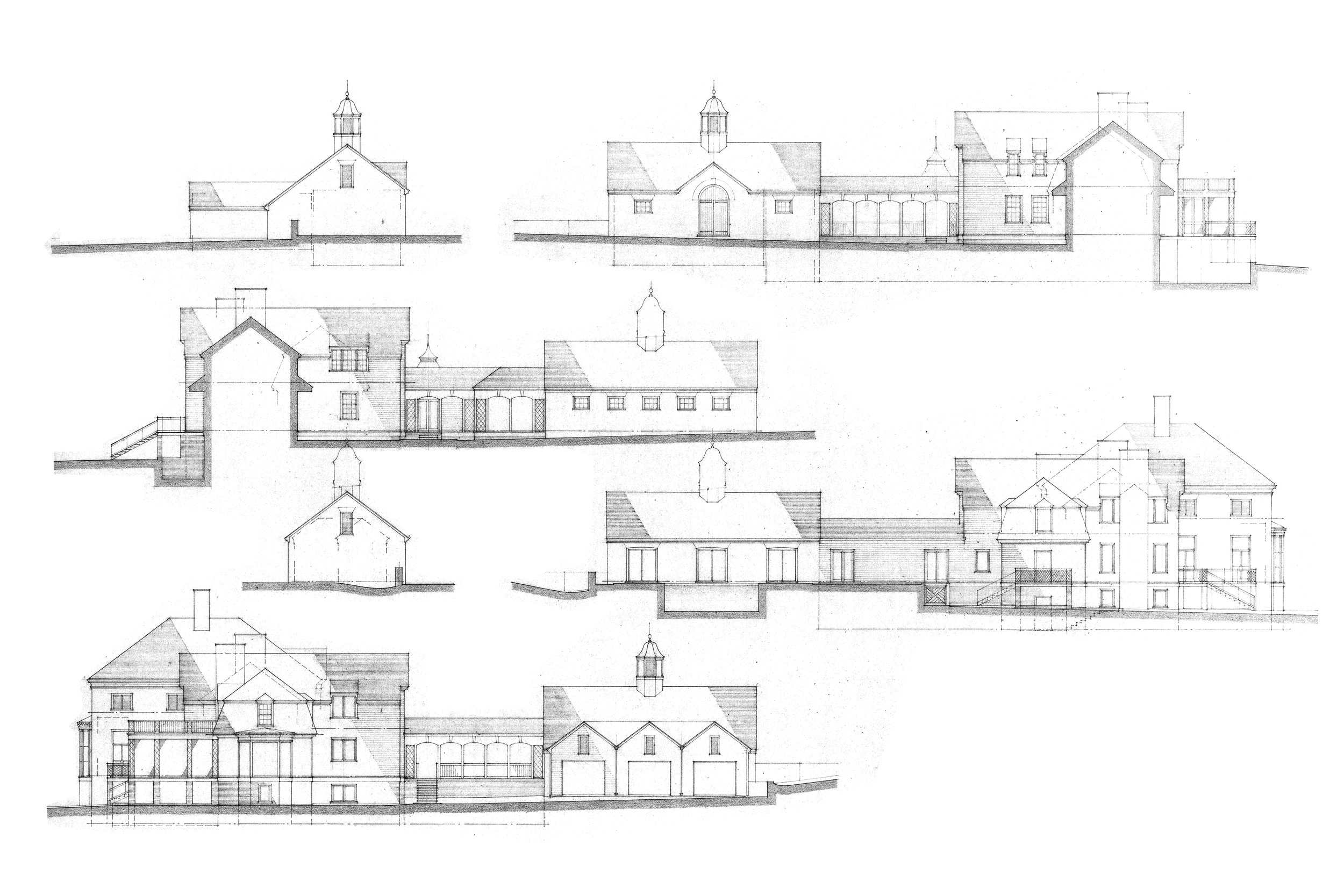 East and West Elevations