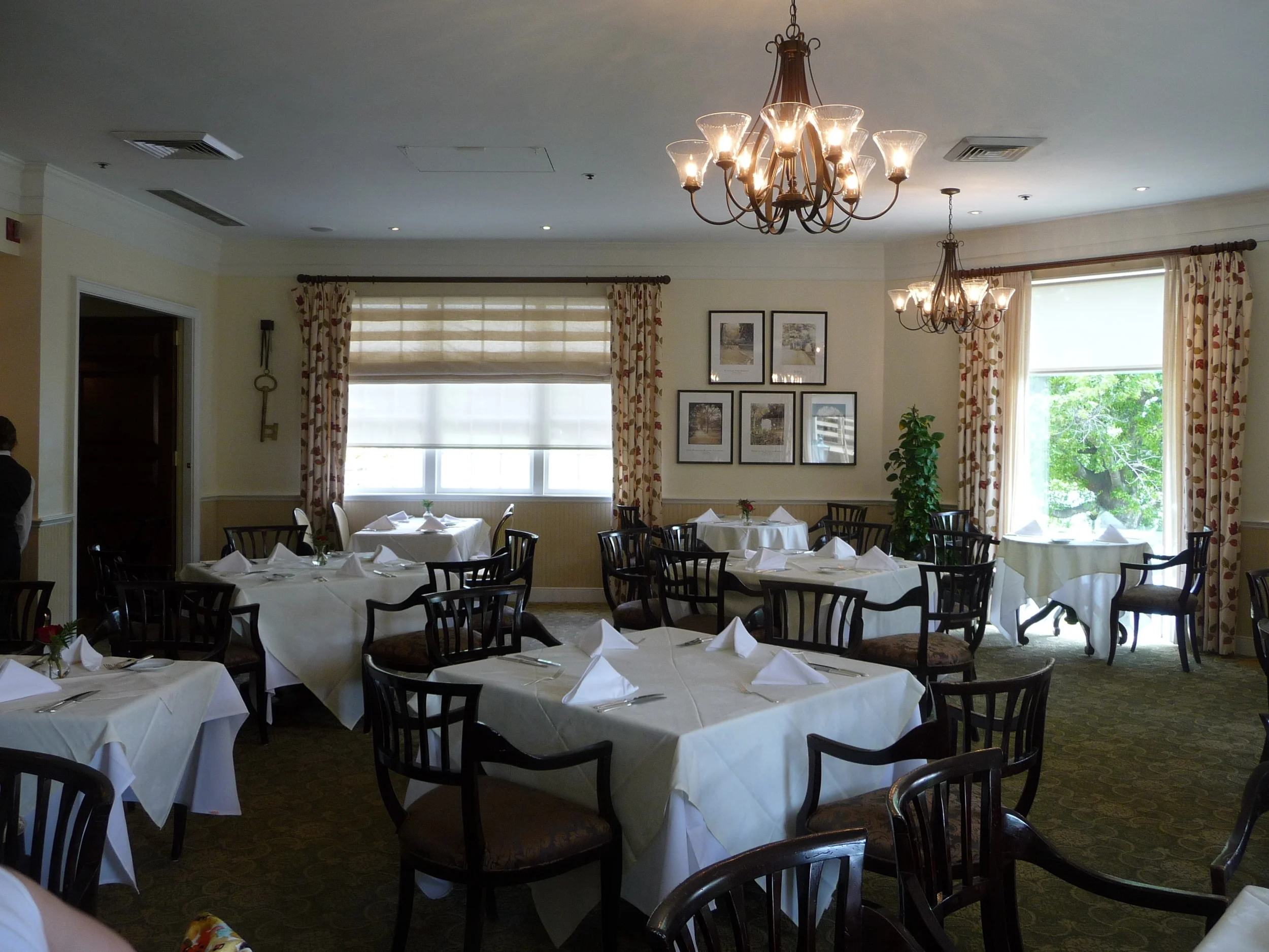 Interior View of Dining Room