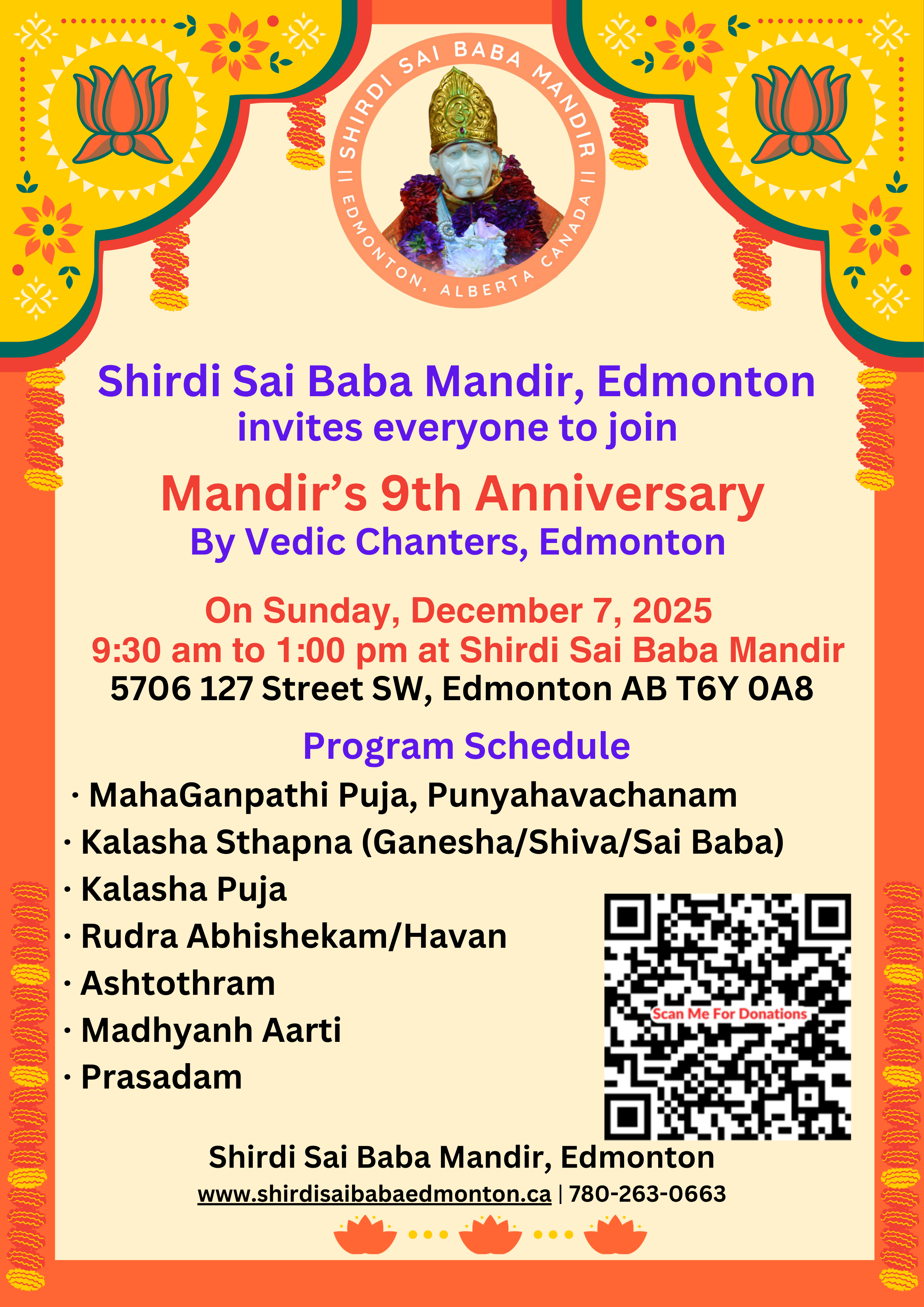 Mandir's 9th Anniversary 