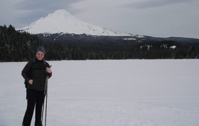 Mt. Hood photobomb