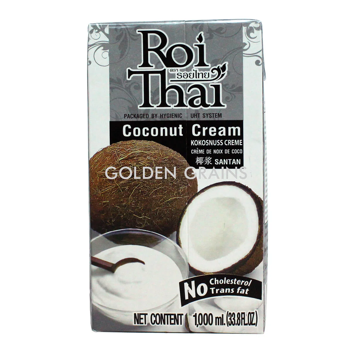 Roi Thai Coconut Cream — Golden Grains Food supplier and Distributor UAE