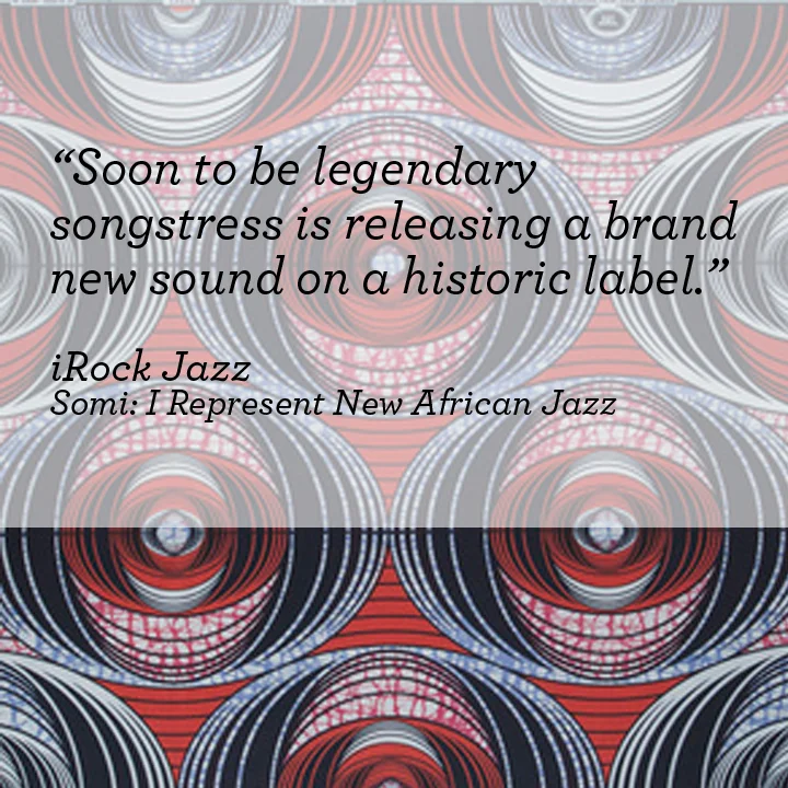 iROCK JAZZ Somi: I Represent New African Jazz