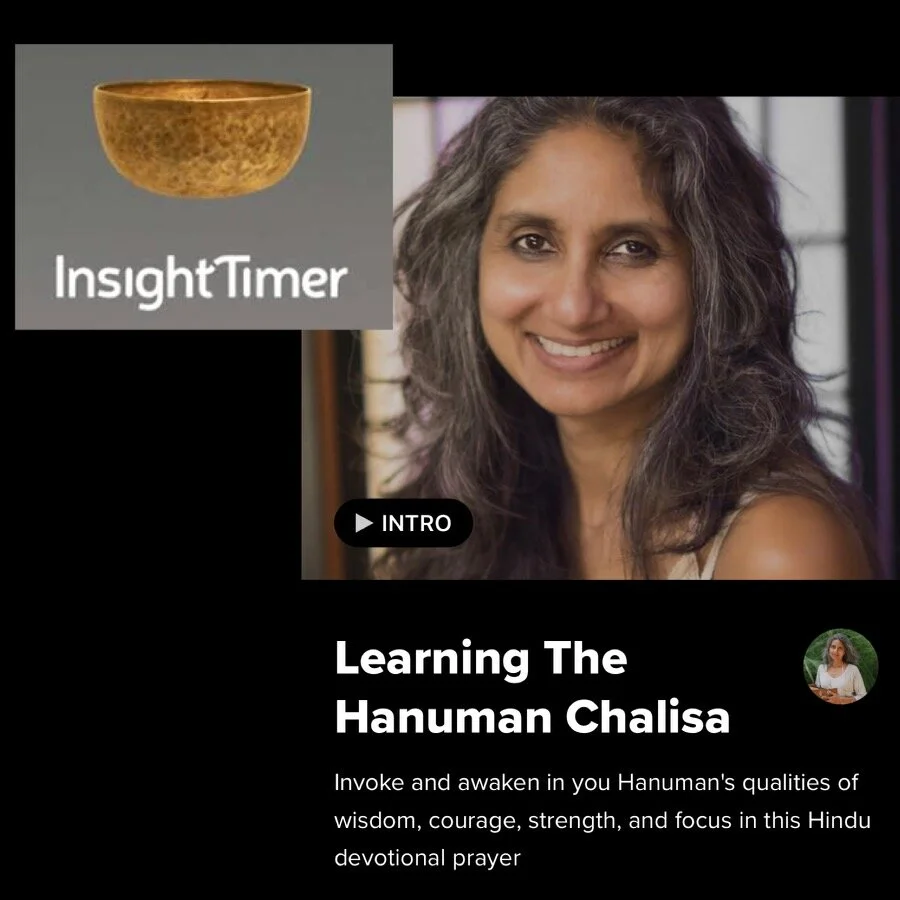 Learning The Hanuman Chalisa on Insight Timer