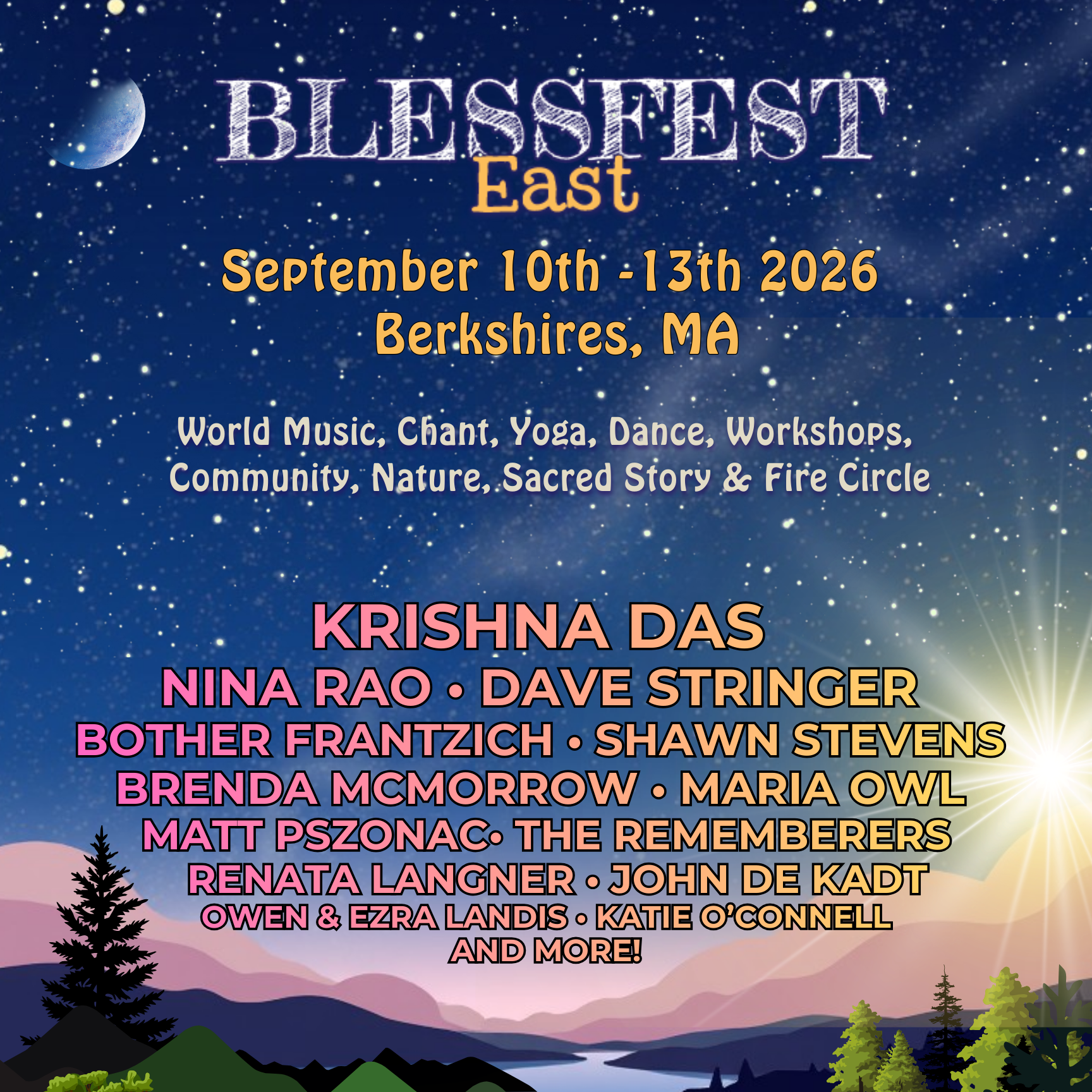 Berkshires, MA: BlessFest East 2026