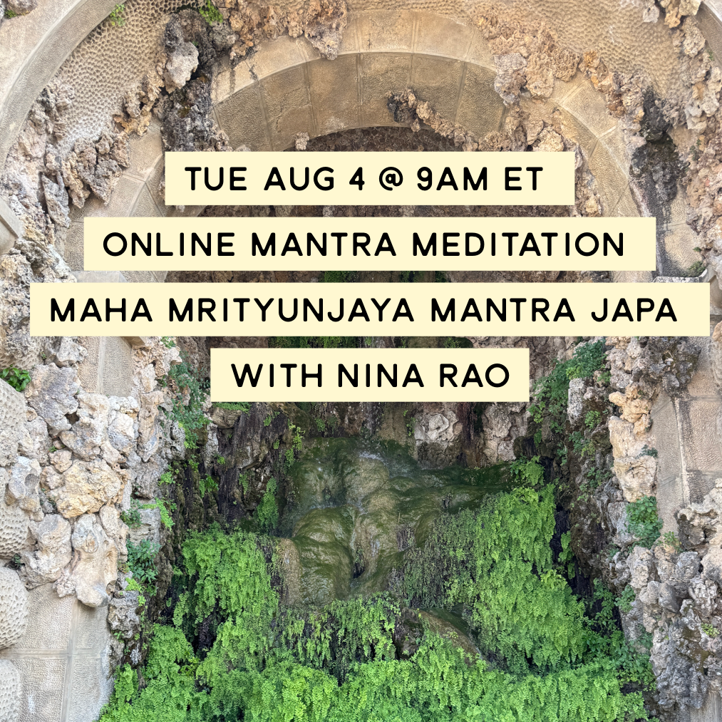 Online: Ram Dass SoulPod Satsang– Morning Mantra Meditation With Nina Rao