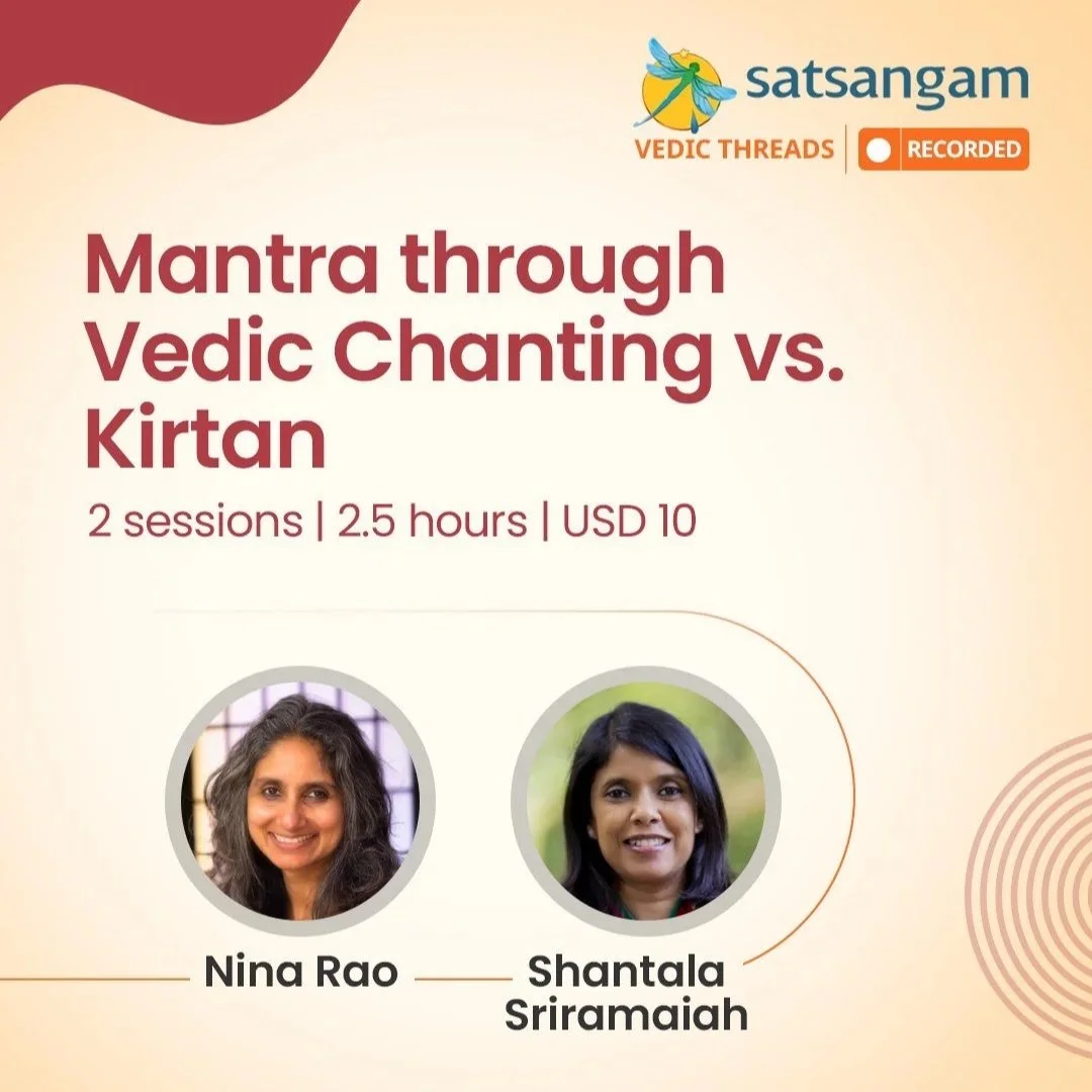 Vedic Threads: Mantra through Vedic Chanting vs. Kirtan