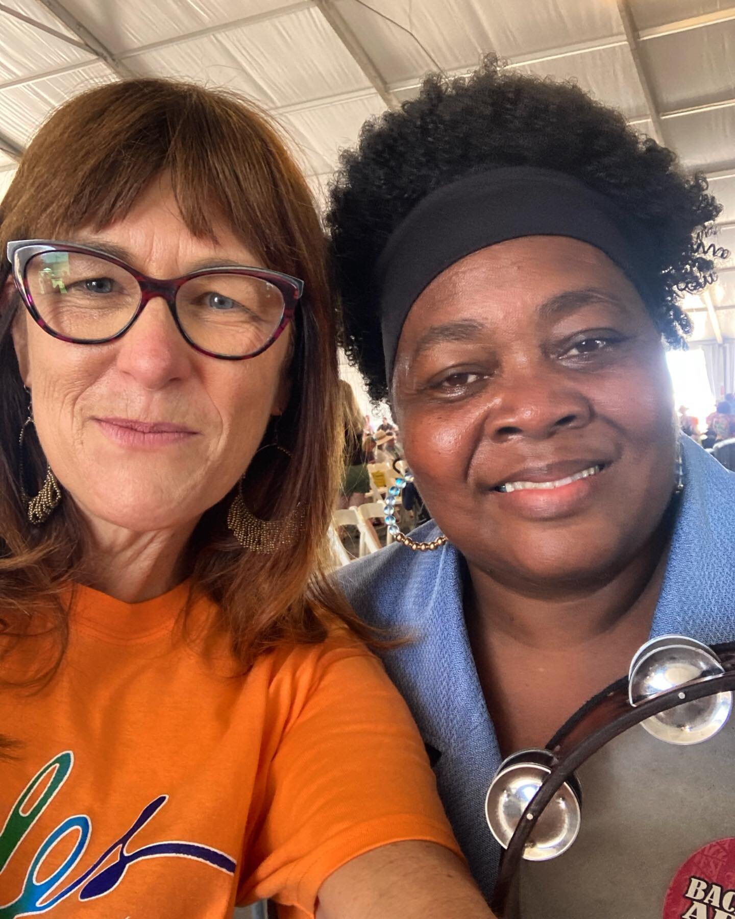 🤩with&hellip; &ldquo;Tamborine Lady&rdquo; ✨✨Jazz Fest Royalty this is next level @jazzfest #jazzfest #gospelmusic #nojazzandheritagefestival #nextlevel #colormeimpressed