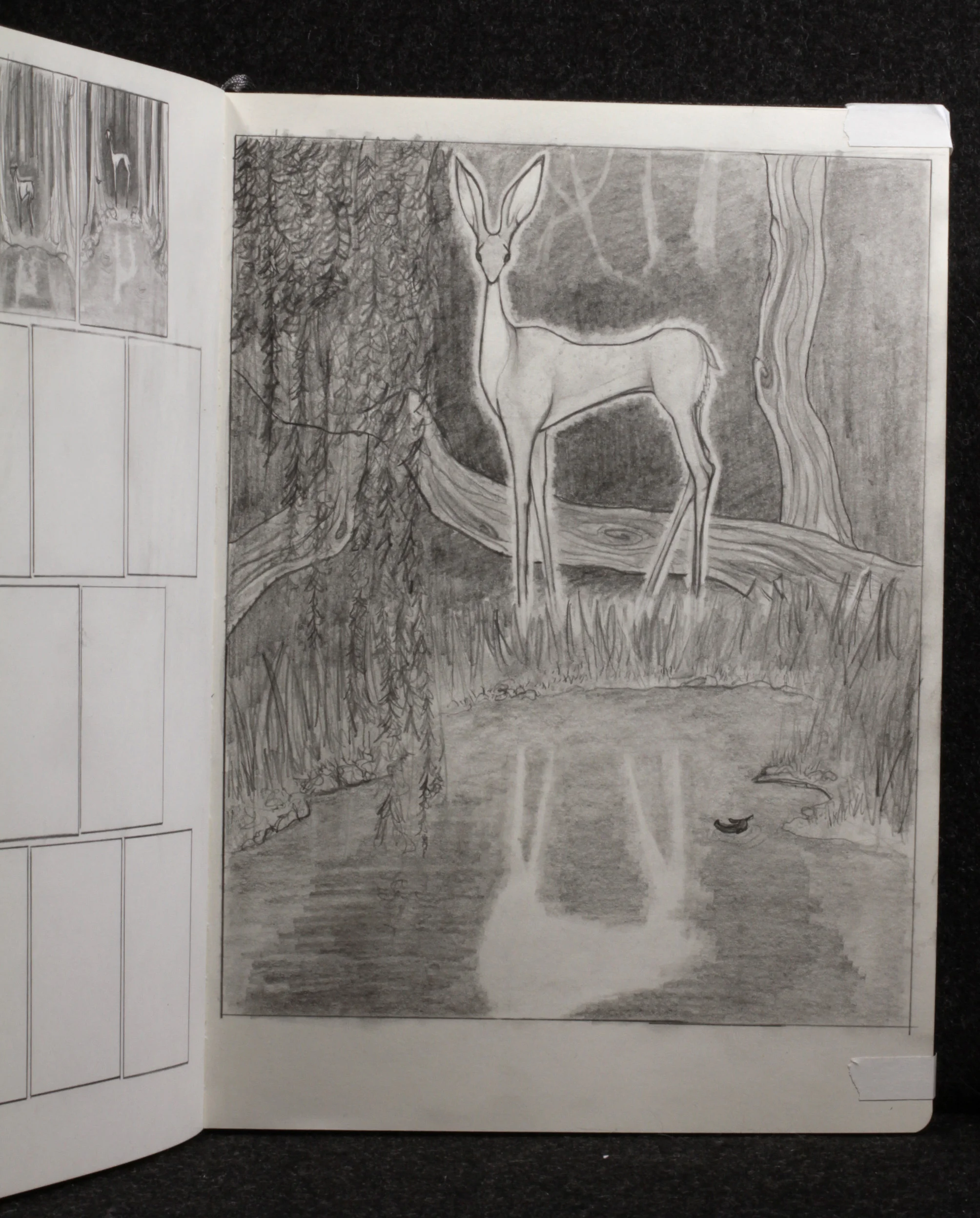 Vision of Transcendence Original Drawing