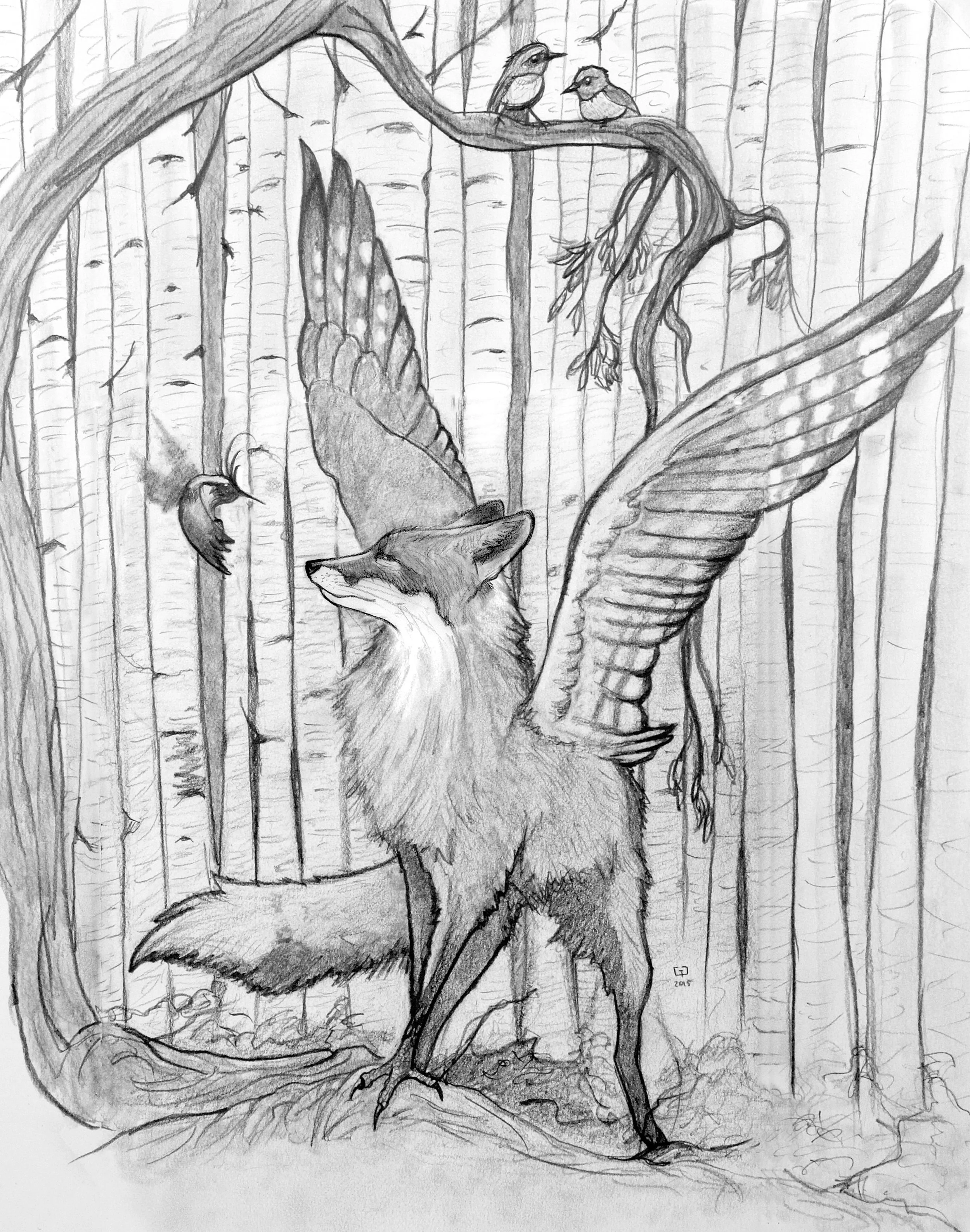 Avatar of Inari Original Drawing (NFS)