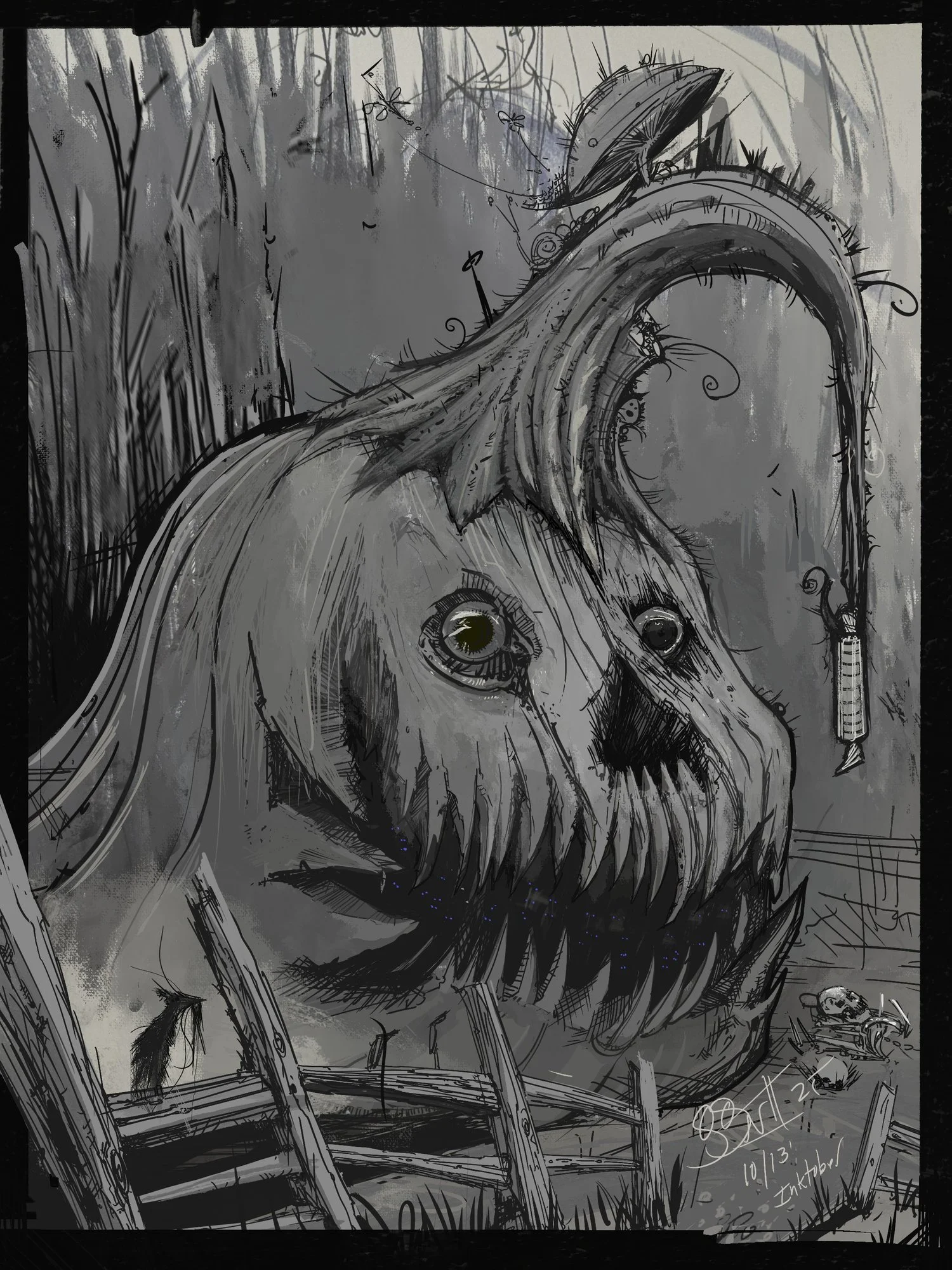 4. The Angler — Grim — Deep-water predator logic brought to land.