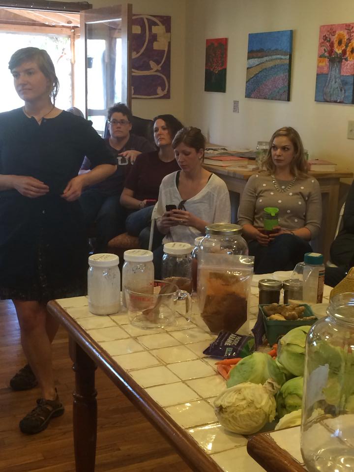 Tara brought her fermentation bus to The Homestead to over 40 enthusiastic participants who swapped cultures.