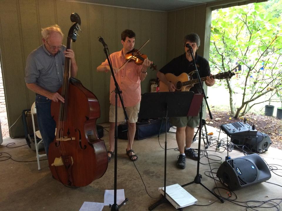 Mossy Back String Band playing at our Suicide Prevention Benefit