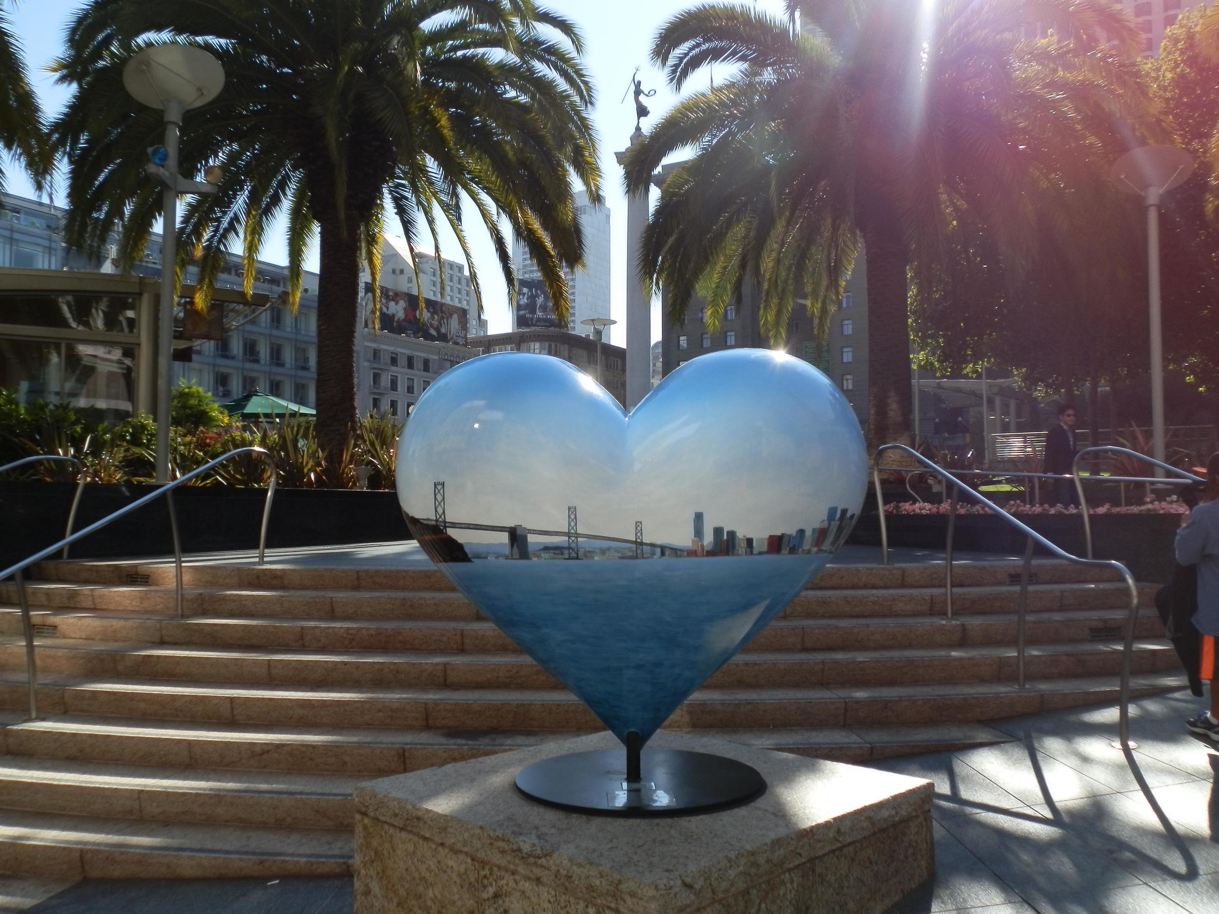 FAMOUS HEART AT UNION SQUARE