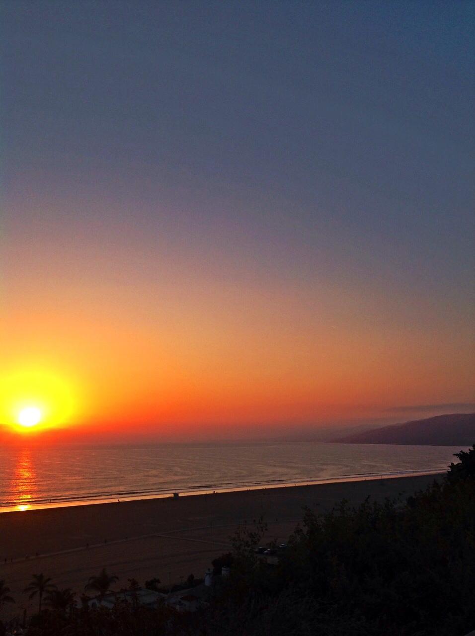 SANTA MONICA SUNSET