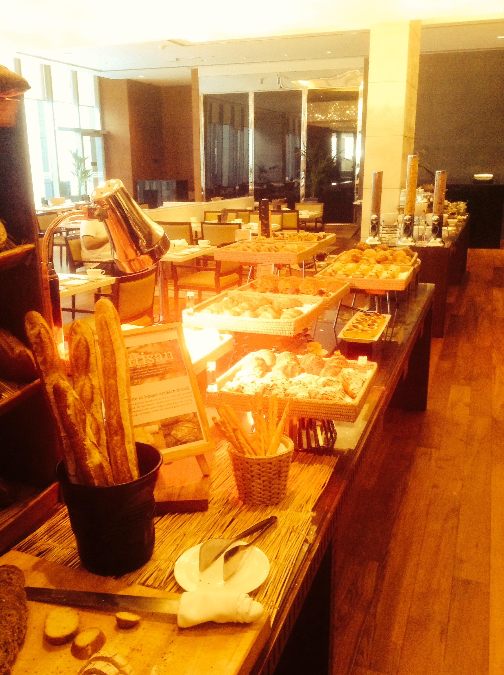 Every carb your heart desires at the breakfast buffet!