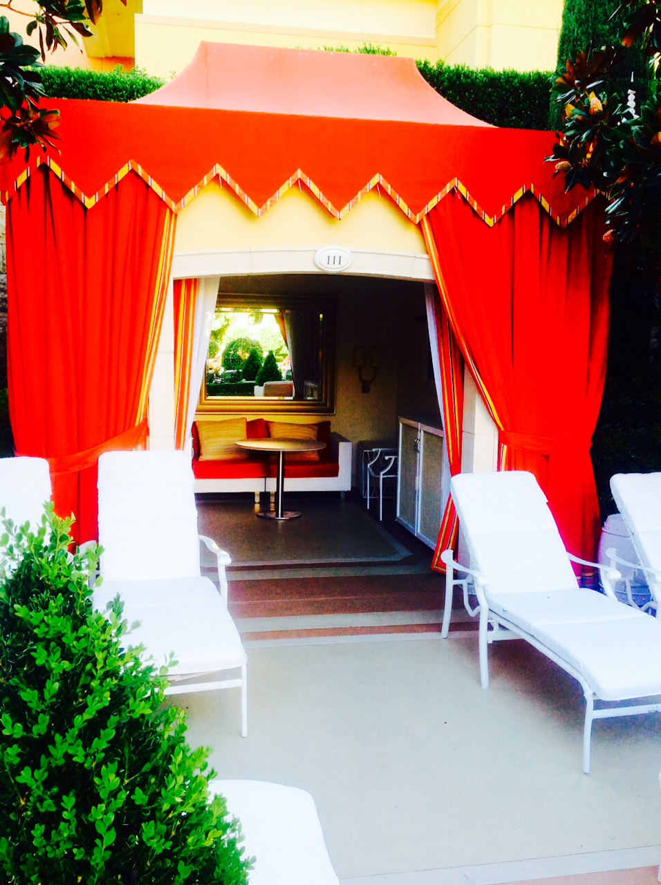 Private Cabanas for Rent