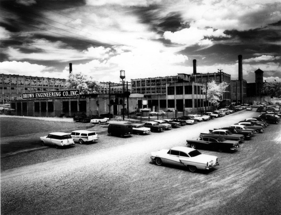 Lincoln Mill Dye House around 1960