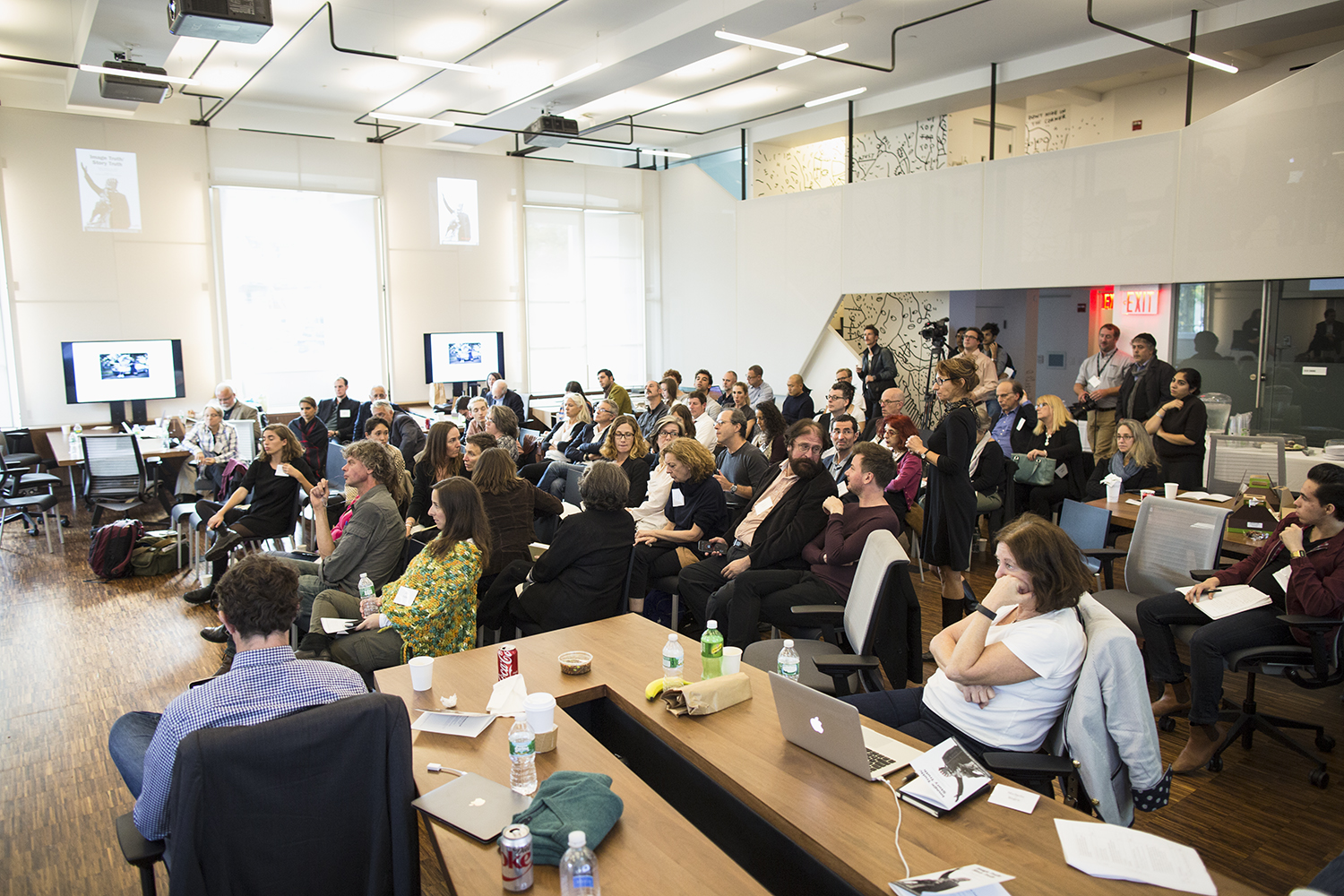 Audience at Image Truth/Story Truth Conference, Columbia Journalism School, NY, NY, October 16, 2015 