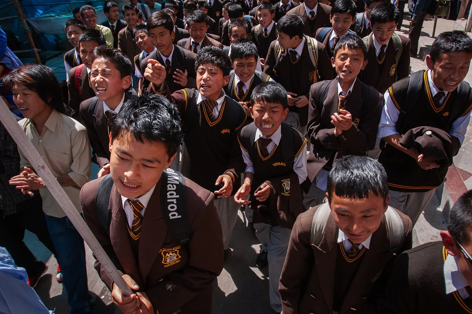 Rally for an independent Gorkhaland, Darjeeling, West Bengal, India, 2010
