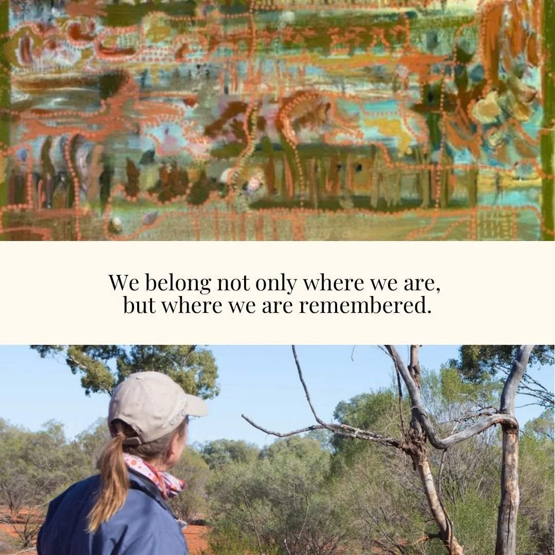 This body of work has changed me. It&rsquo;s not just pigment and paper. It&rsquo;s ancestry, friendship, tension, texture, listening, and silence.

#BelongingExhibition #RegionalArt #DubboArtFair #WomenInArt #CreativeFriendship
#AustralianArtists #A