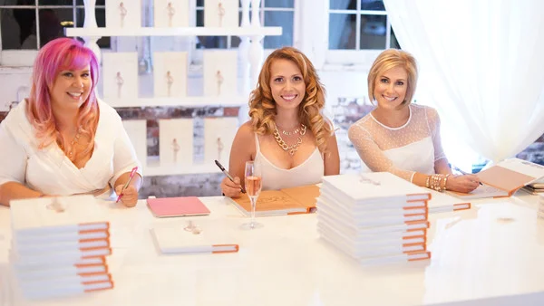 Photographer and authors Carla Ten Eyck, Candice Coppola and Beth Chapman 