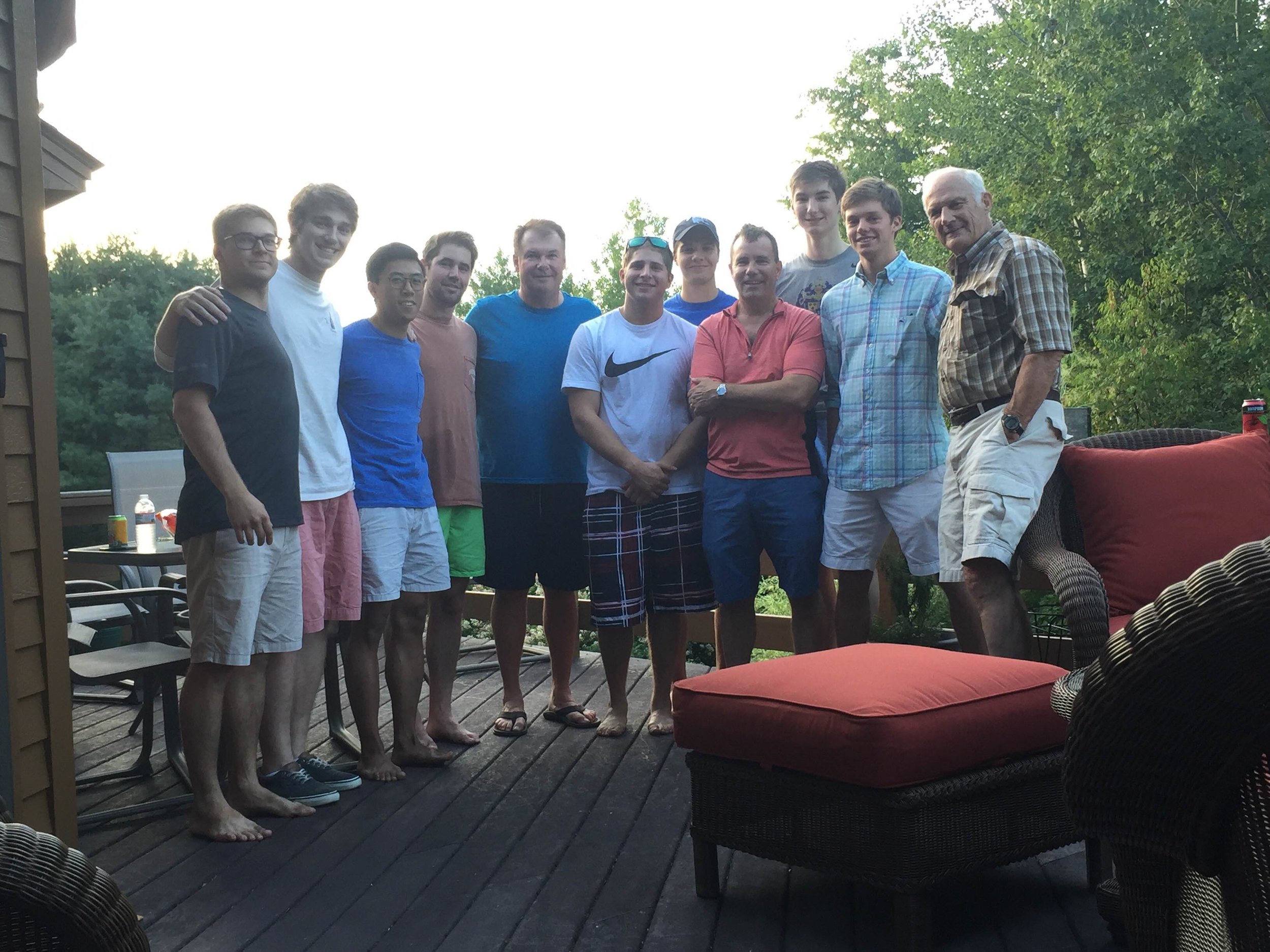 Our senior execs spend a day with our trustees on Lake Sunapee