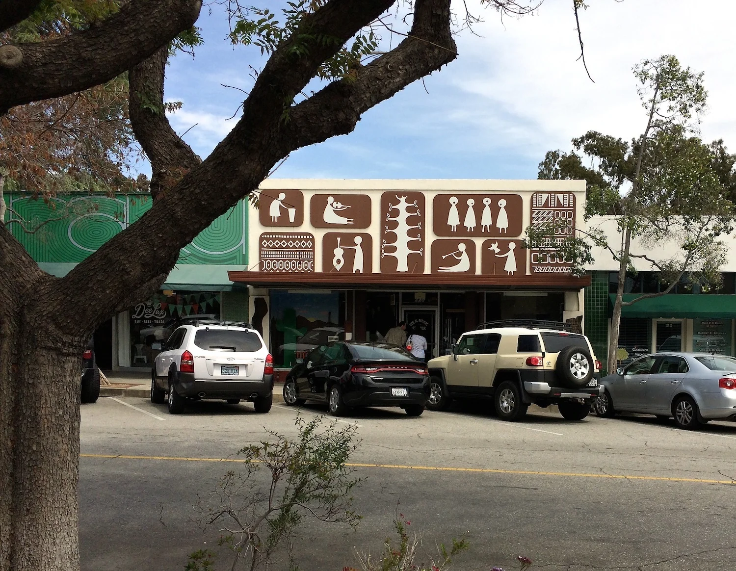 The Folk Music Center in nearby Claremont.