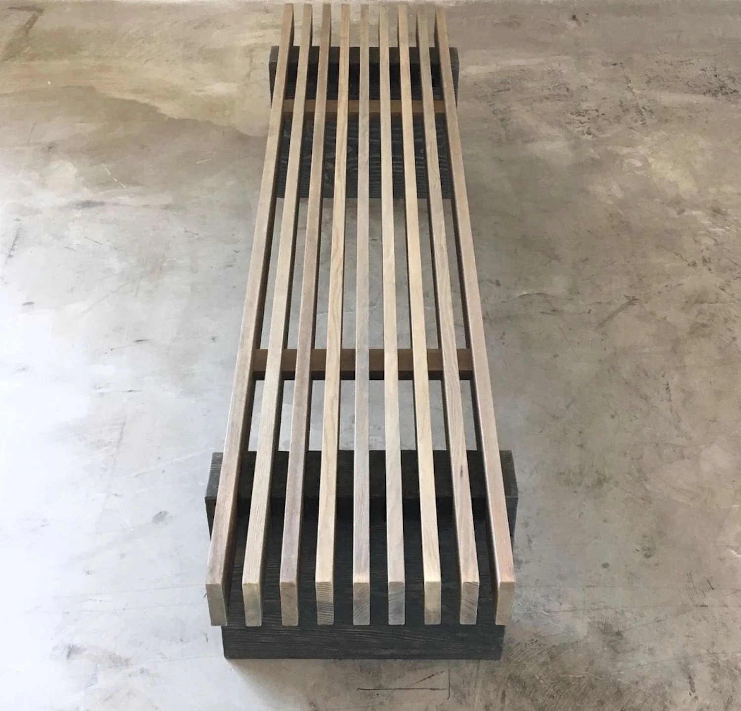 Slat bench