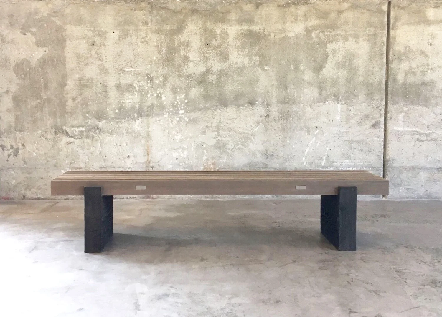 Slat bench