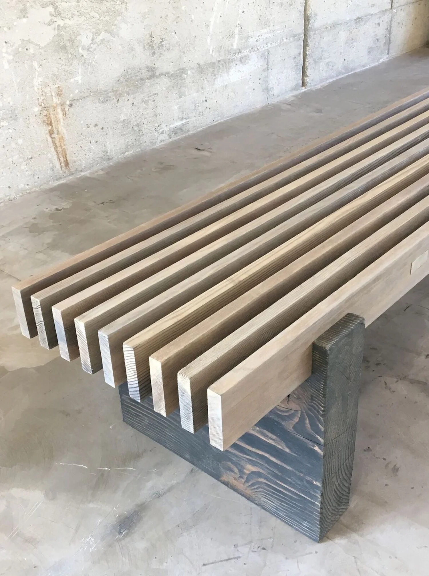 Slat bench