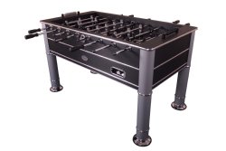 "The Cosmopolitan" Foosball Table in Brown with 1 or 3 man Goalie option